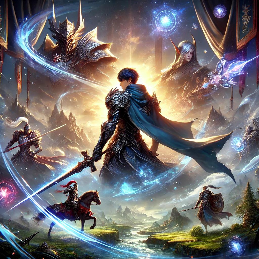 Metin2 oyun rehberi metin2 dünyasında epik savaşlar ve macera. Karakterler, zırhlar, kılıçlar ve mistik öğelerle donatılmış fantastik bir dünya. Oyuncuları aksiyon dolu bir deneyime davet eden bu görsel, Metin2 özel sunucusunda keşfedilecek heyecan verici anları simgeliyor.